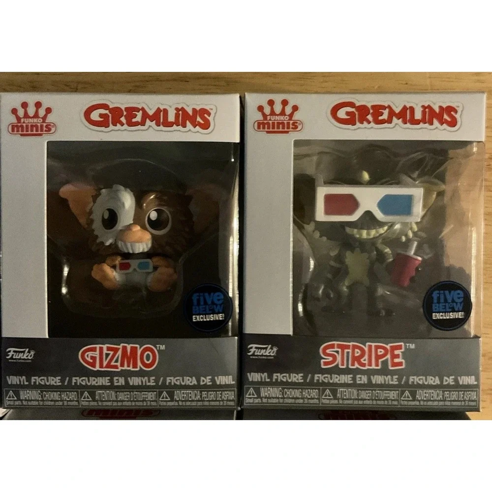 Funko Minis Vinyl Figures Gremlins, Complete‎ Set Of 8, NIB